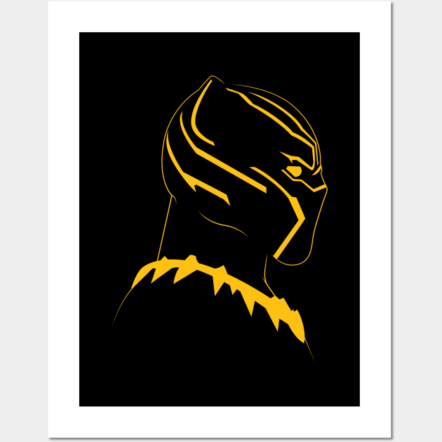 Black Panther Wall Art by Woah_Jonny